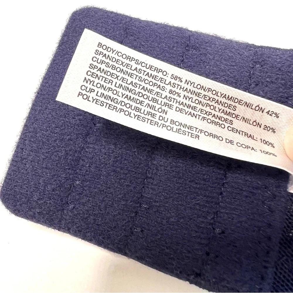 NWT Wacoal Ultimate Side Smoother T-Shirt Bra Navy Blue Size 42DDD